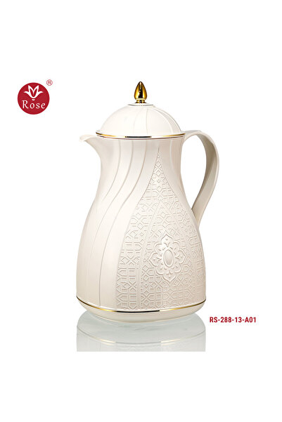Rose RS-288 - 1.5 liter tea thermos with Islamic rose pattern (1300 ml)