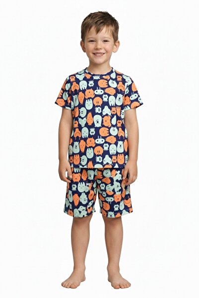 LILIAN Games Boys Shorts Pajama Set