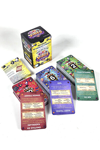 Binbirreyon Vibes Yerli Dizileri Ne Kadar Biliyakun Kutu Oyunي game 210 Card ...