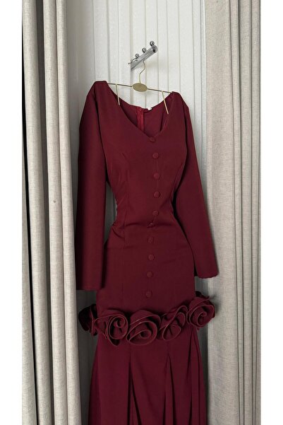 Genenic Mauve embellished dress