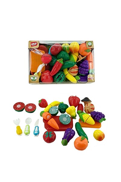 Russet Urt007-Kutu-3 41 Pcs Cuttable Fruit Vegetables Butcher