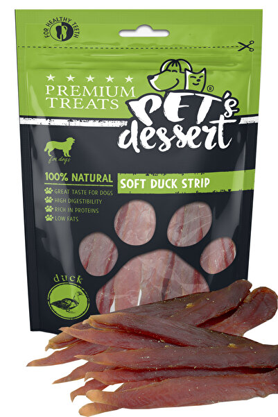 Pet'sDessert Pet s Desert Dog Soft Duck Strip 80g LSD-02