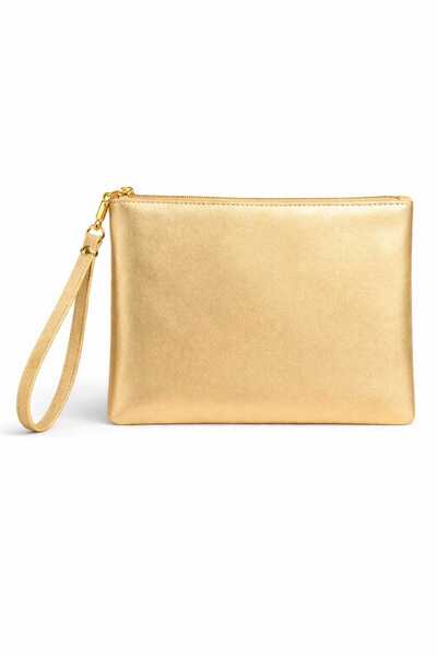 Maykis Premium Gold and Silver Portfolio and Clutch Bag