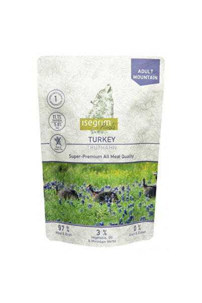 Isegrim Pouch Dog Adult Mountain - Turkey 410 Gr.