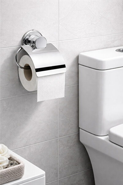 Bando Toilet Paper Holder with Screwless Cover