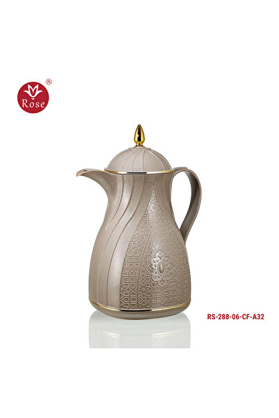 Rose RS-288-Half liter coffee thermos with Islamic pattern, Rose (600) ml (sm...