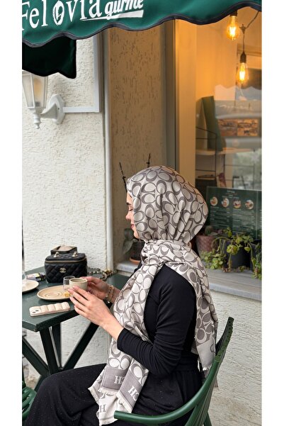 Rosleyscarf İthal C Desen Yün Viskon Şal
