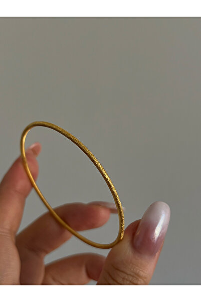 Kuyumcum 7 GR 22 AYAR ALTIN SİMLİ AJDA MODEL BİLEZİK (58-60-62-64-66-68 BEDEN)