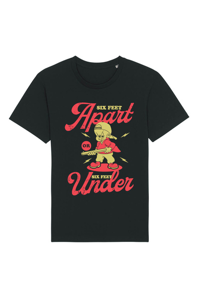 Kartier Tricou Unisex Negru Six Feet Under