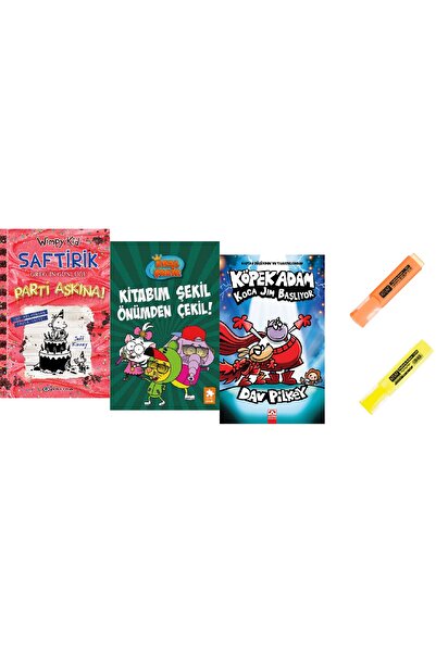Epsilon Yayınevi Saftirik 20 + Kral Şakir 16 + Köpek Adam 13 / 2 Kalem Hdy 3 ...