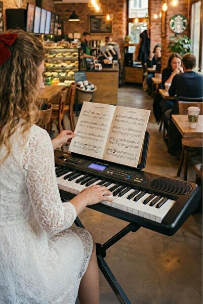 Midex PS-P5200BK 61 Tuşlu Led Işıklı Piyano Org Bluetooth’lu