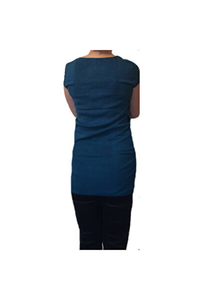 tYk Pulover P658A culoare albastru