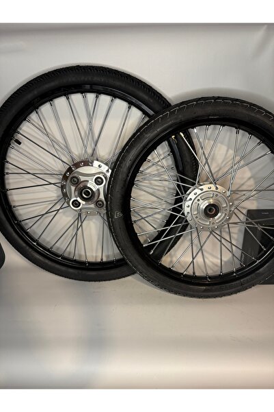 ZİRVE VİP 17-19 ÖN ARKA JANT SETİ DÜZ SİYAH RİDEİT