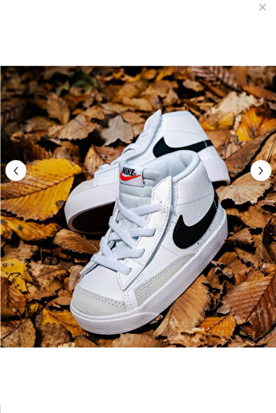Nike Blazer mid 77 (TD) Unisex Çocuk Cırtlı Ayakkabı (YOUSPORTSWEAR)