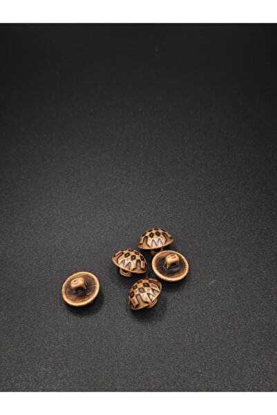 NESGO MODA Ethnic Motif Plastic Buttons 12 Pieces (18 Sizes) - Authentic Desi...