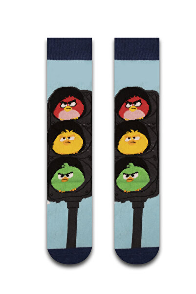 Neşeli Çoraplar Trafik Lambası Unisex Çorap