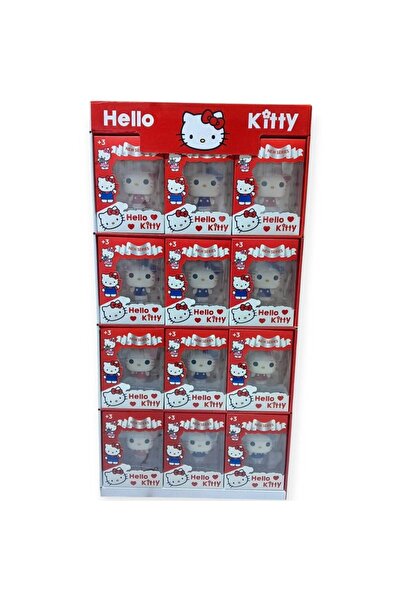 BrcDesing - HELLO KİTTY TEKLİ FİGÜR 1 Adet STAND