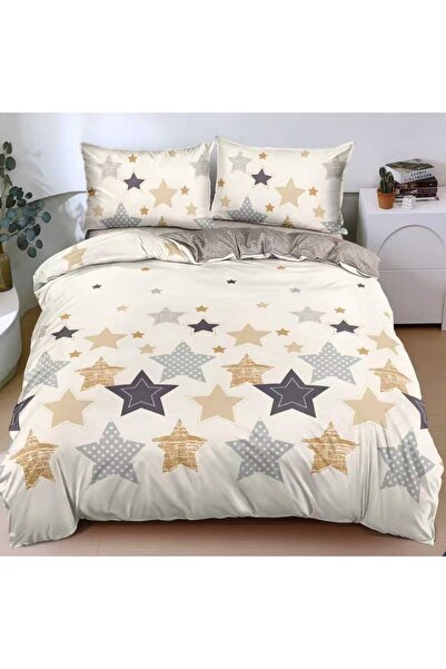 Casa de Vis Double bed linen set, satin cotton, 220 x 230 cm, 4 pieces, A50-706,