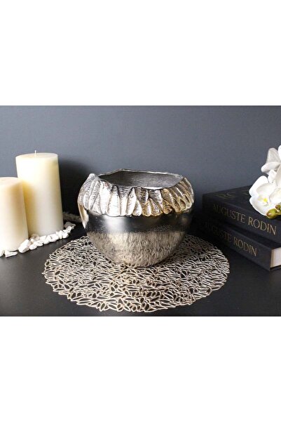 Sembol Line Silver Vazo