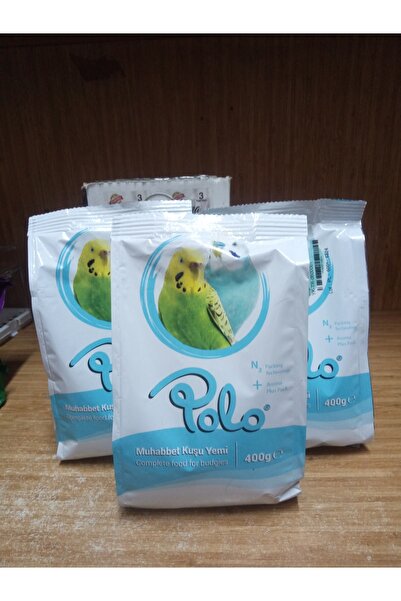 pet Polo Muhabbet Kuşu Yemi 400 Gram X 2 ADET