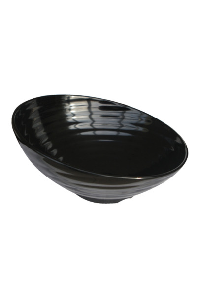 Raki Tavă rotundă Venus melamină neagră 33x33x16cm 3,1 Lt