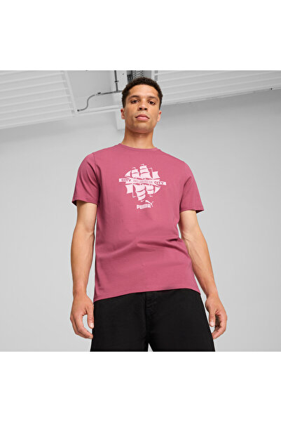 Puma Mens Manchester City ftblCULTURE T-Shirt - Red