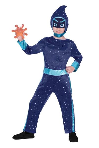 AMSCAN Night Ninja pyjama hero costume for children Size: 110 cm (3-4 years)