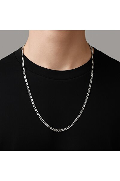 Bi Takım Takılar Bijuteri Düz Zincir Kolye BTT