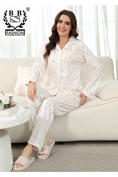 bbs fashion Women's long sleeve pajamas