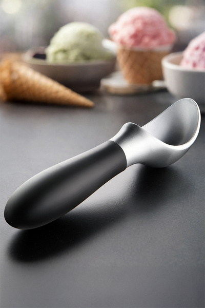 Prima Nova Ice Cream Scoop - Black