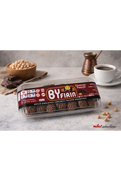 Milas Şekerleme Sütlü Çikolatalı Leblebi Kurabiyesi-200 gr Çikolatalı Leblebi...