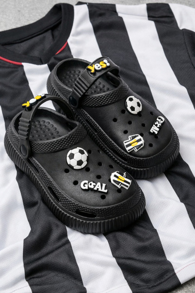 StWenn Autocolant unisex pentru copii, sandale-papuci