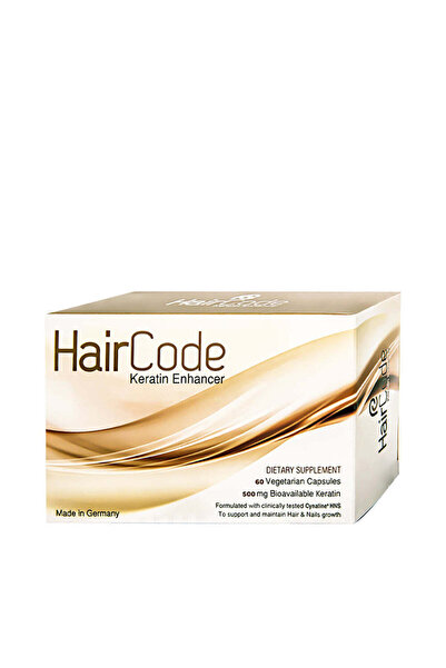 Haircode مكمل الكيراتين من هير كود ٥٠٠ ملغ للشعر والبشرة والأظافر - خالٍ من ا...