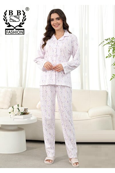 bbs fashion Women's long sleeve pajamas