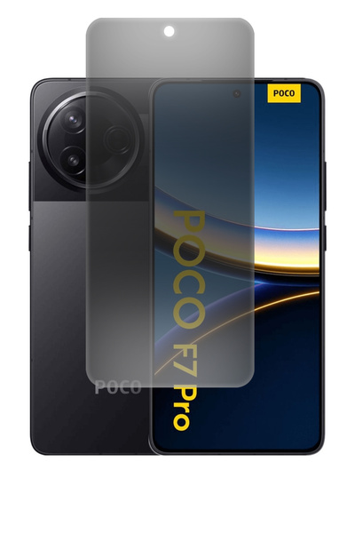 Phonextra Poco F7 Pro Matte Privacy Ghost Nano Screen Protector Flexible Unbr...