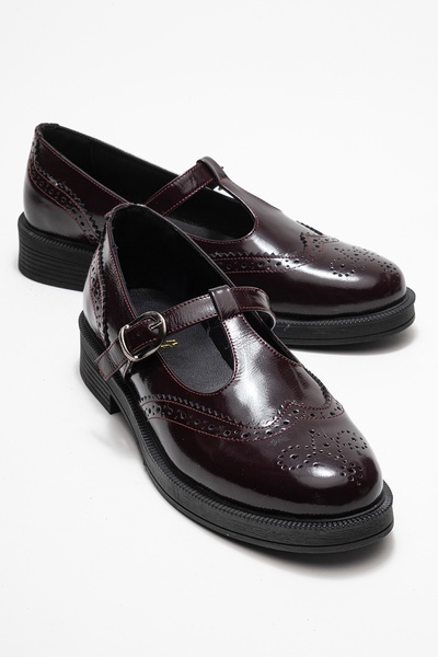 LuviShoes DORIAN Γυναικεία Loafer Παπούτσια από Γνήσιο Δερμάτινο Λουστρίνι με...
