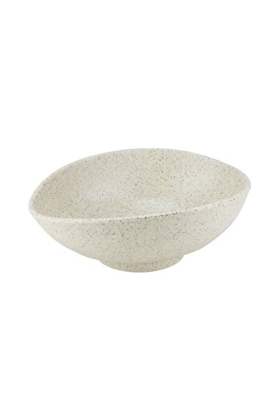 Culinaro Μελαμίνα Bol Galaxy Λευκή Γρανίτης 1600ml, 26x22xΥ9,5cm