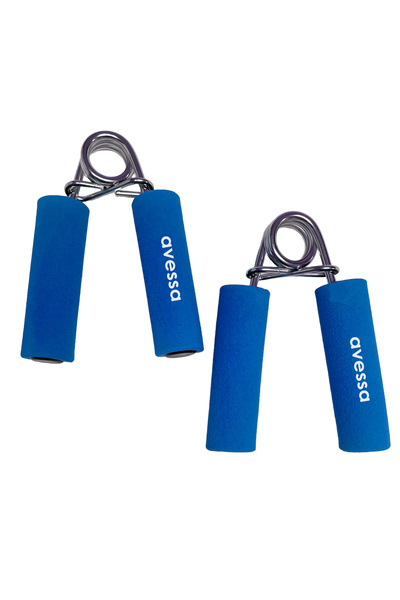 Helia Studio Blue sponge hand grip strengthener - sports fitness exercise phy...