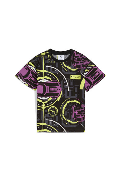 Puma Kids Boys x HOT WHEELS Relaxed T-Shirt - Multi