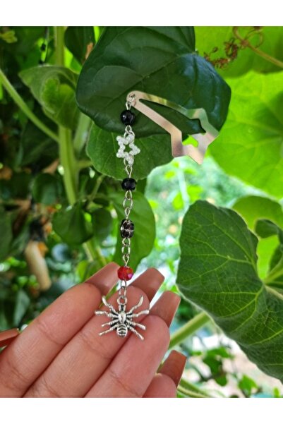 glactuca craft Spider Charm Snap Buckle Y2K (Pair)