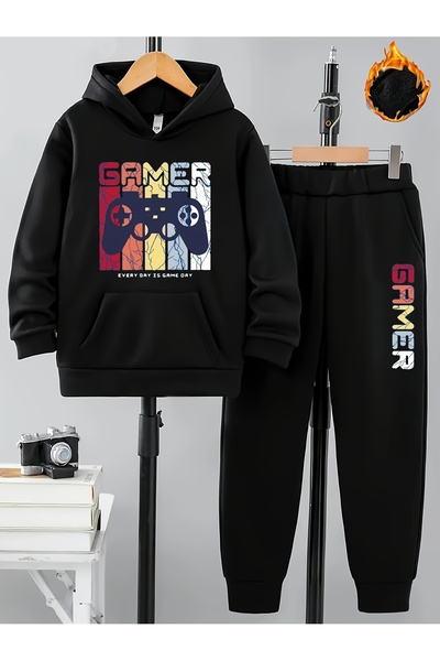 MYADA Premium 3 Thread Color Gamer Printed Top and Bottom Set 24661