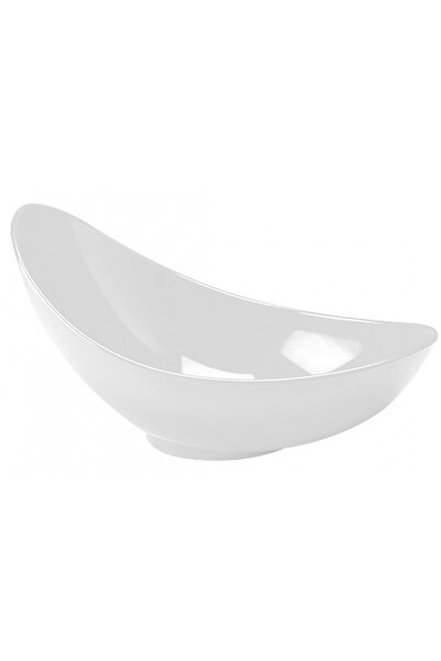 Culinaro Μπολ οβάλ μελαμίνα Uata Λευκή 22x36x11cm