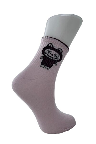 DoDe Flora Șosete Labubu, jumătate de șosetă