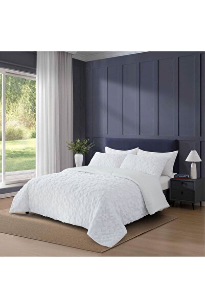 Orange Bed & Bath Dasiy | 3-Piece Double Winter Fur Duvet Set