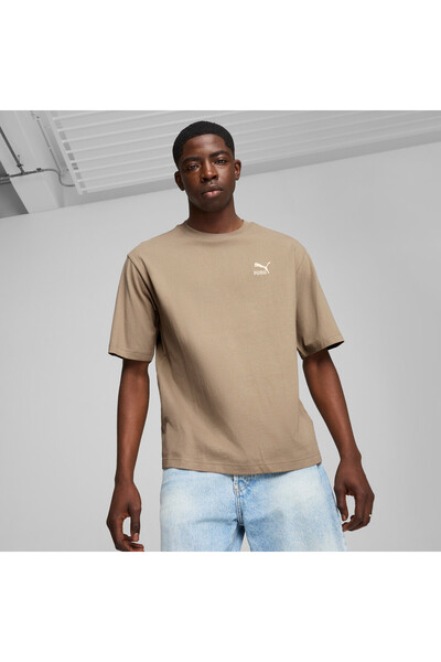 Puma Mens BETTER CLASSICS Boxy T-Shirt - Beige