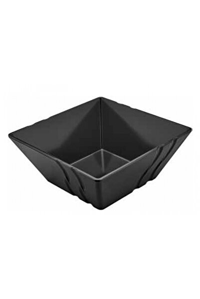 Raki Square bowl LUXOR BLACK melamine 30x30x12.5cm 3.4lt