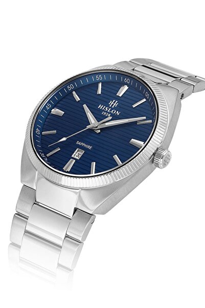 Hislon Gümüş Çelik Kordon Erkek Kol Saati CL213S-11SS