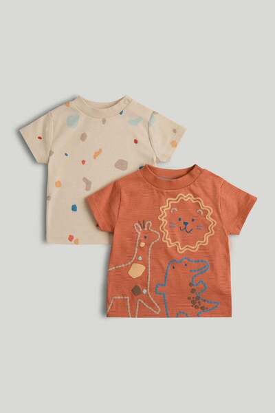 MOTHERCARE عبوة من 2 قميص سفاري