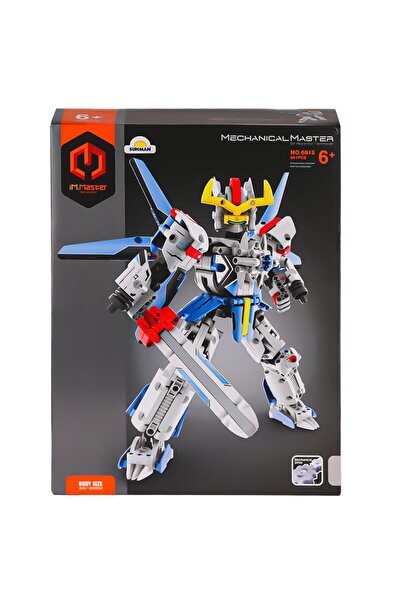 Russet 6815 IMM ميكانيكي ماستر بلوكس روبوت الجندي 641 قطعة