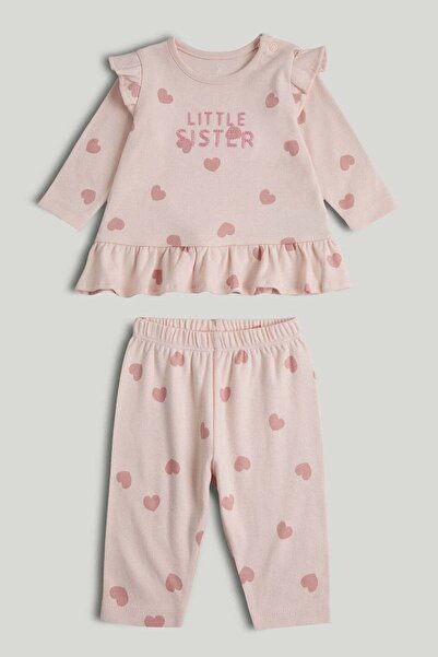 MOTHERCARE Pink Little Sister Pyjamas